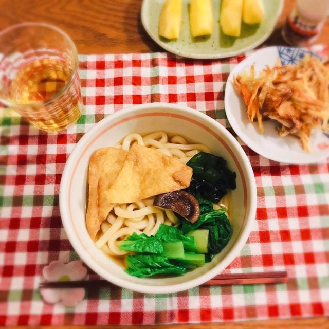 献立固定【木曜日　麺】手作り具材うどん　＃温まりたい日の献立