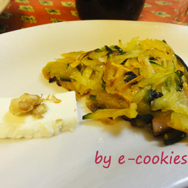 Potato & Pumpukin Ｒｏｓｔｉ　（ジャガイモとカボチャのロスティ）