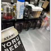 仕事終わり・・・厨房、調理室の清掃後にBeerが最高！