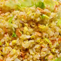 塩鮭の塩気をきかせた鮭の風味豊かな味わい！　鮭炒飯