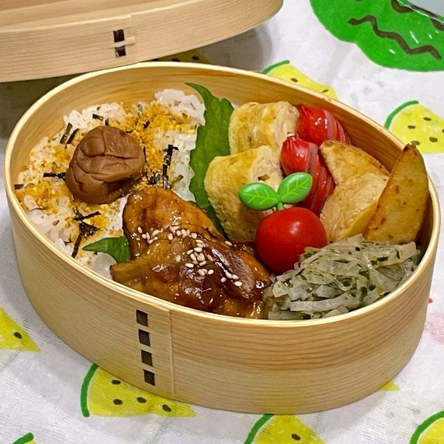 【お弁当】1週間始まった!!!!!茶色いおかずは米が進む!!!!!!!!!!!!