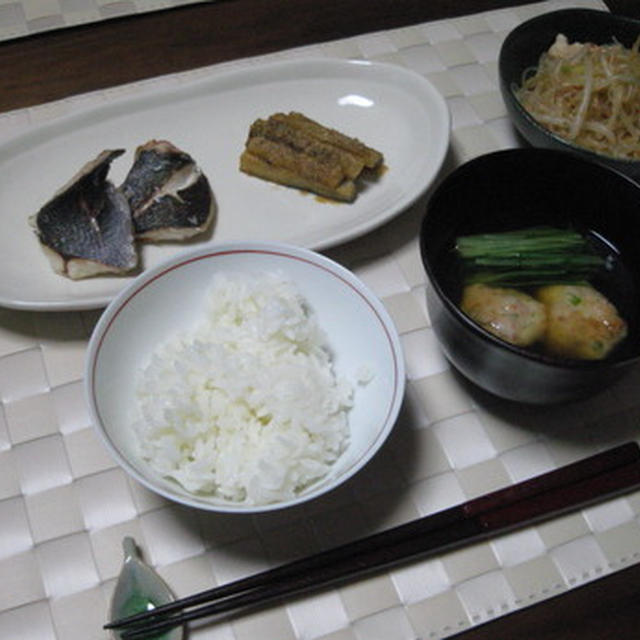 椎茸詰め海老真蒸の餡かけ