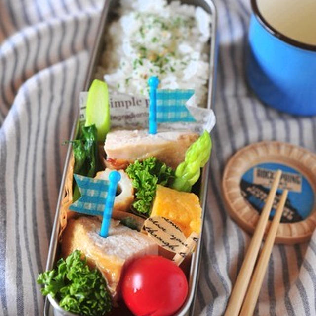 チキンのオーブン焼きのお弁当