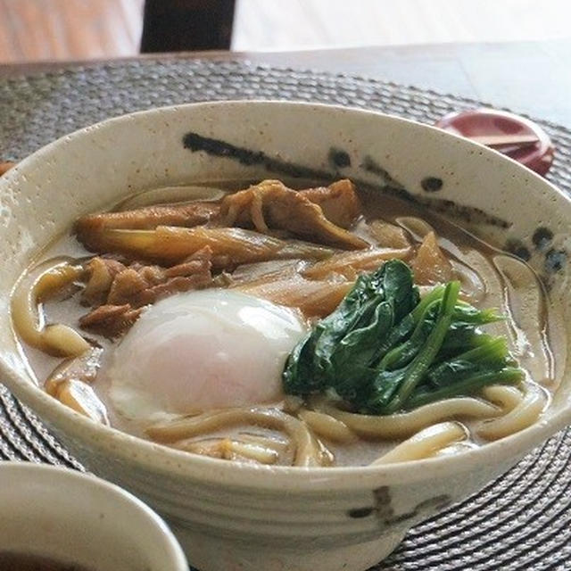 温玉カレーうどんと可愛らしい物々交換