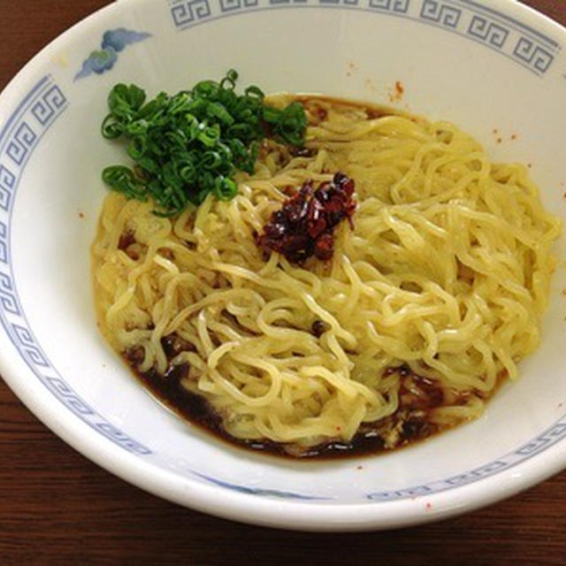 お昼は「釜玉ラーメン」