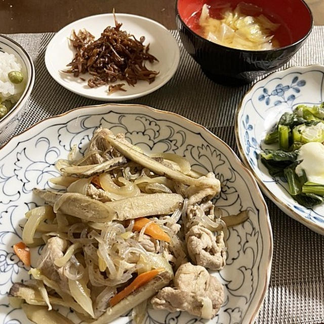 ダイソーで超お買い得だったもの＆豚肉とゴボウの炒め物