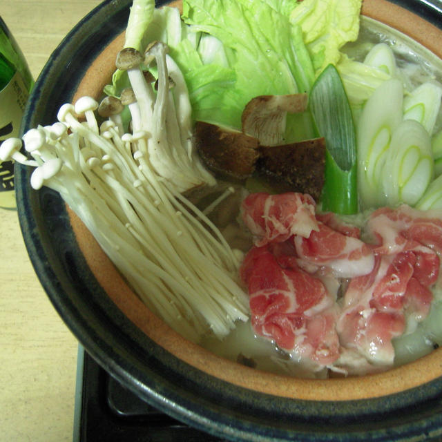 豚しゃぶ鍋