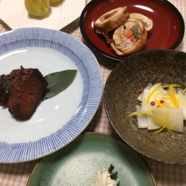 12月第3週、鰤も鶏もひと手間かけたおせち③
