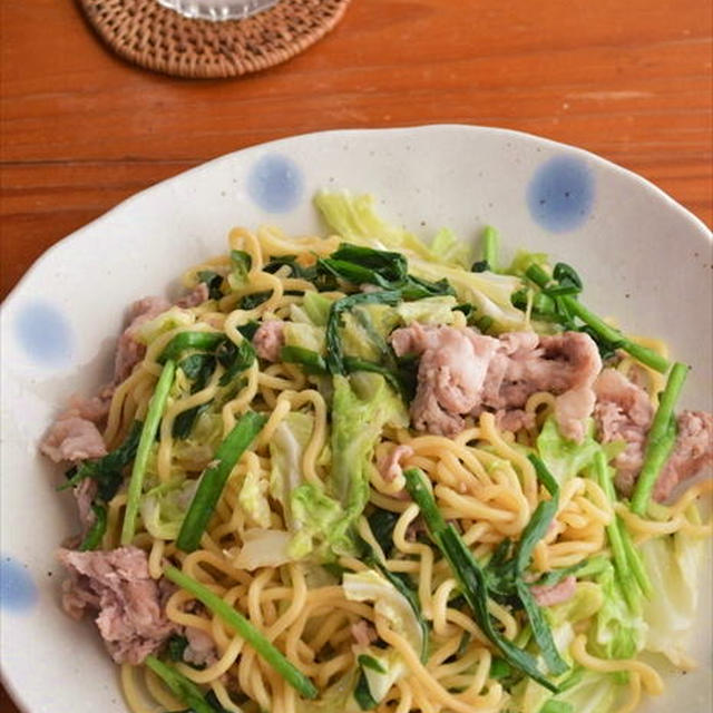 レンジでつくる♪超簡単！中華焼きそば