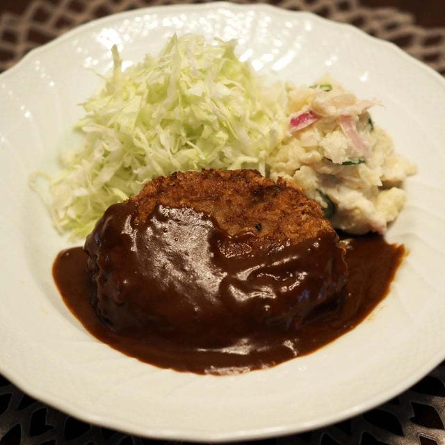 キャベツ入りメンチカで父の日