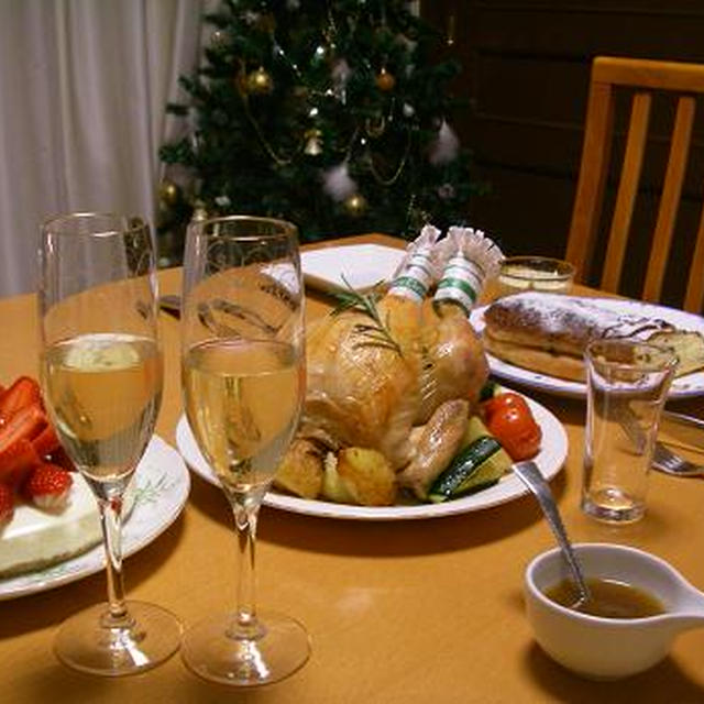 クリスマスの食卓