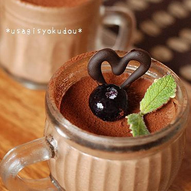 チョコレートオレオのムース