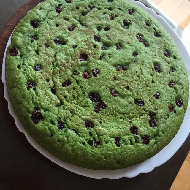 グリーンパンケーキvsシフォンケーキ