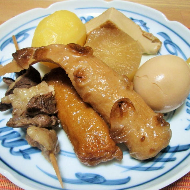 あったかおでんとぬか炊きの献立