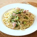 豆板醤の中華風パスタ
