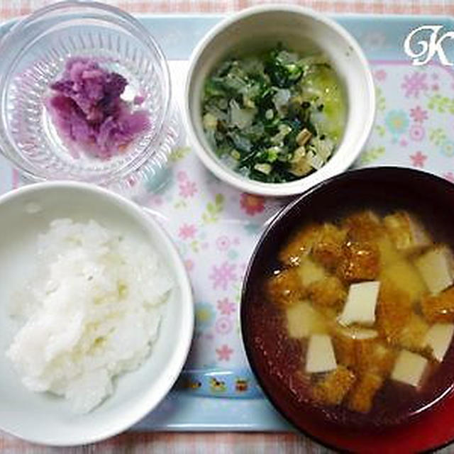 ﾟ･*:.｡.【離乳食】紫いも汁.｡.:*･ﾟ
