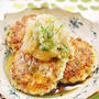 【もみじおろし】きのこたっぷりお豆腐バーグ