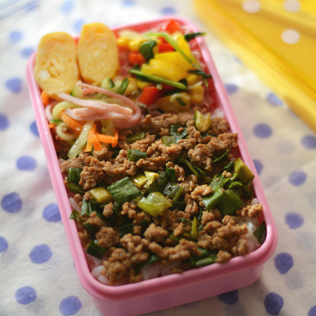 夏休み弁当・8/18－8/21。～作り置きからフェイむすまで