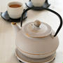 冬支度、鉄器急須でお茶を。