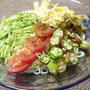 夏休みのランチにいかが？＜夏野菜だらけの冷やし中華＞