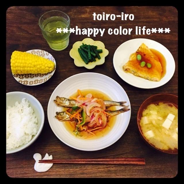 昨日と今日のごはん