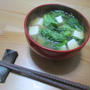 ささっと出汁要らず！レタスと豆腐のお味噌汁