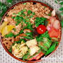 2010．7．2 ～ 甘辛いり豆腐＆七菜弁当