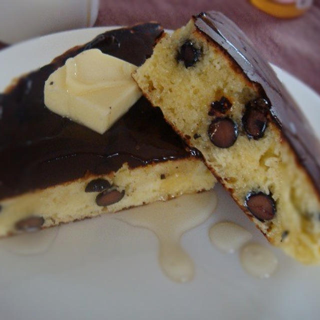 黒豆入りホットケーキ