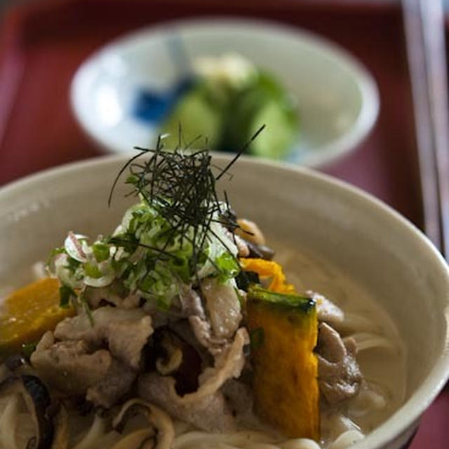 焼肉そうめん　豆乳だれ