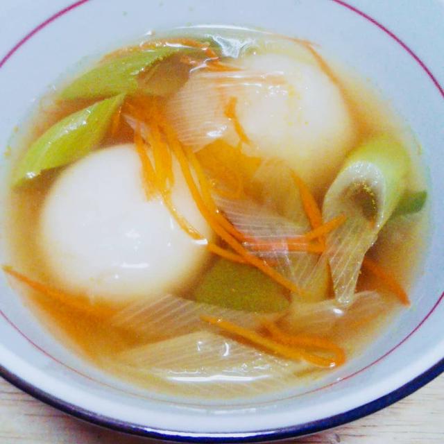 夕飯☆饅頭湯（まんじゅうスープ）〜ののじ応援隊！