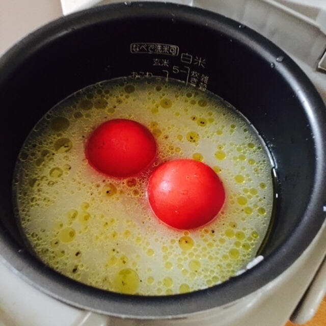 炊飯器で簡単♪丸ごとトマトごはん！