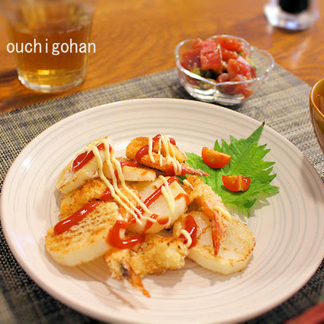 簡単ウマイ、おつまみ系晩ごはん