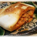 はんぺんのツナキムはさみ焼き   と嬉しい贈り物