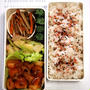 お弁当　シーフードミックスとちくわのチリソース
