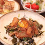 昼カフェ☆きはだマグロのユッケ風ごはんセット（レシピあり）