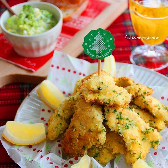 ふわふわジューシー♪鶏むね肉のチキンカツ！クリスマスに是非！「リビング新聞」連載