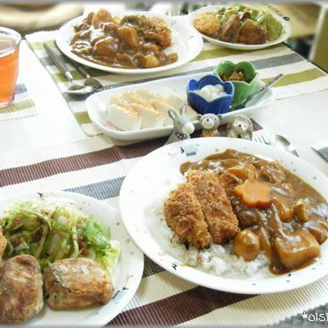 おうちランチ☆チキンカレー