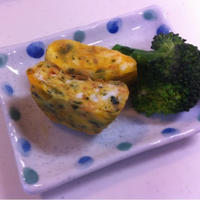 混ぜ込み卵焼き