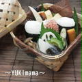おにぎりと簡単鯖の照り焼きのお弁当 by YUKImamaさん