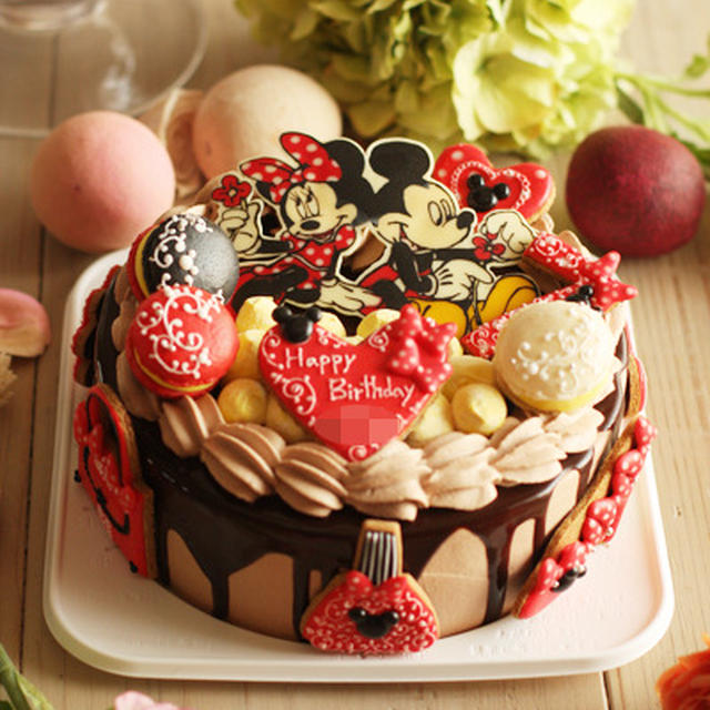 ミッキーとミニーのお誕日ケーキ By Vivianさん レシピブログ 料理ブログのレシピ満載