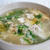 セロリのふんわり卵スープ