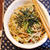レタスと納豆のピリ辛和え蕎麦