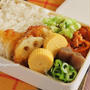 食べやすい鮭弁｜鮭フレークにしてご飯に挟みます