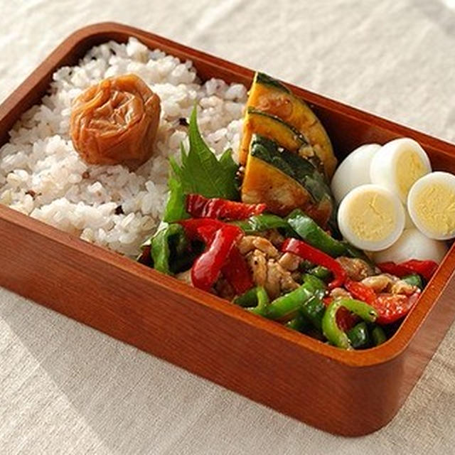 ◆豚と２色ピーマンのオイスター炒め弁当
