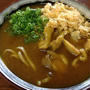 今日の朝は「鶏カレーそば」