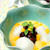 Sticky Rice Coconut Balls in Rum Mango Sauceココナッツ白玉とラム酒風味マンゴーソース