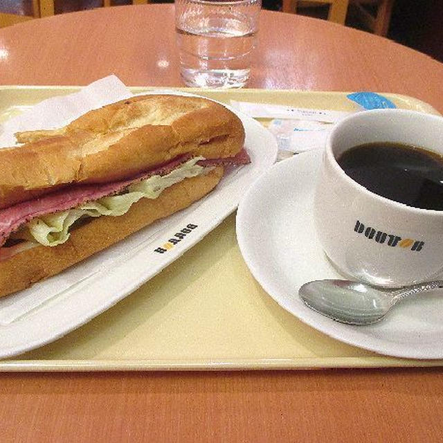 ドトールでランチ♪