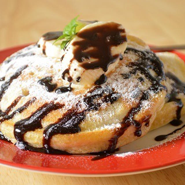 簡単 ホットケーキミックスで チョコバナナのふわふわパンケーキ By Masahiroさん レシピブログ 料理ブログのレシピ満載