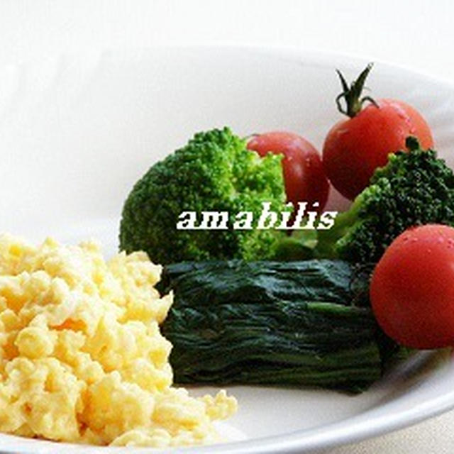 玉子と野菜セット