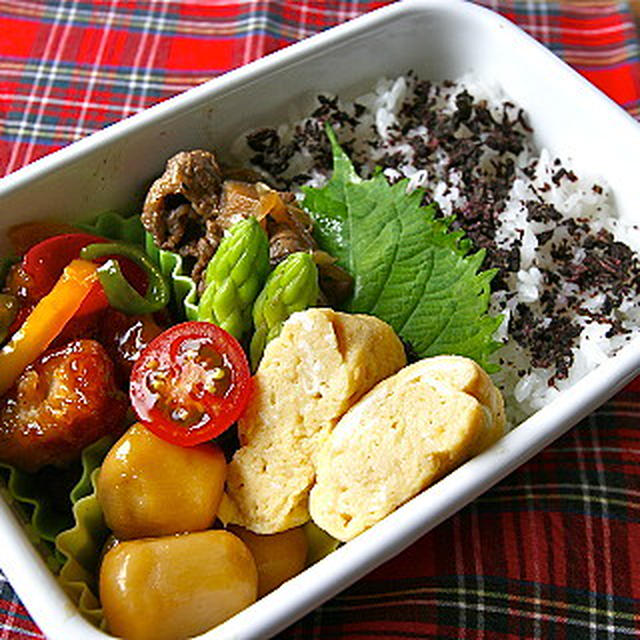 ■　まぐろ竜田の黒酢あん弁当　７月１３日　■
